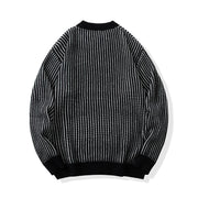 Plated Rib 90's Style Sweater-streetwear-techwear