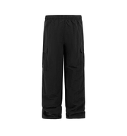 Pleated Knee Cargo Pants-streetwear-techwear