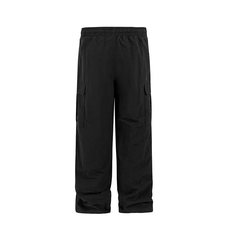 Pleated Knee Cargo Pants-streetwear-techwear