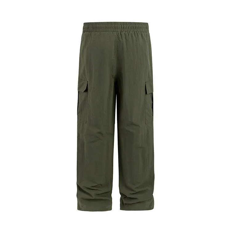 Pleated Knee Cargo Pants-streetwear-techwear