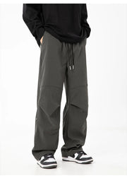 Pleated Knee Trek Pants-streetwear-techwear