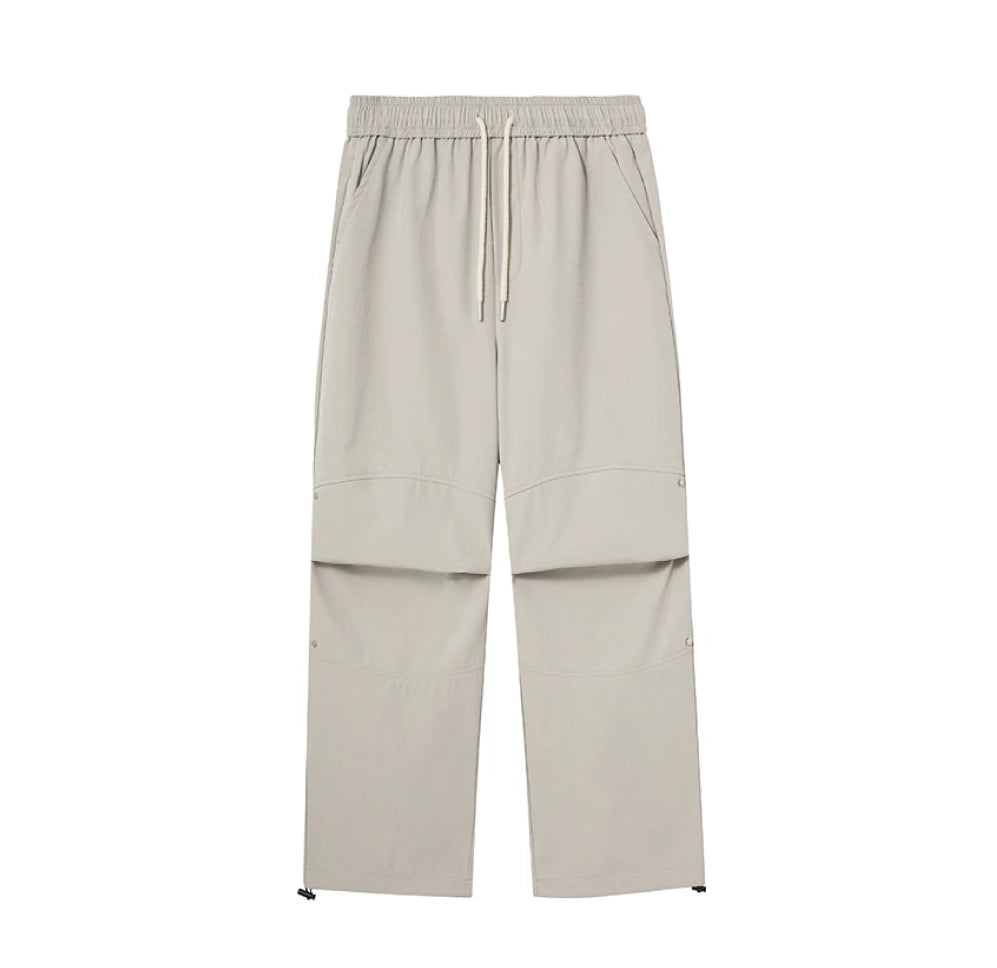 Pleated Knee Trek Pants-streetwear-techwear