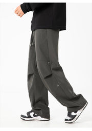 Pleated Knee Trek Pants-streetwear-techwear