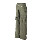 Relaxed Fit Utility Cargo Pants-streetwear-techwear