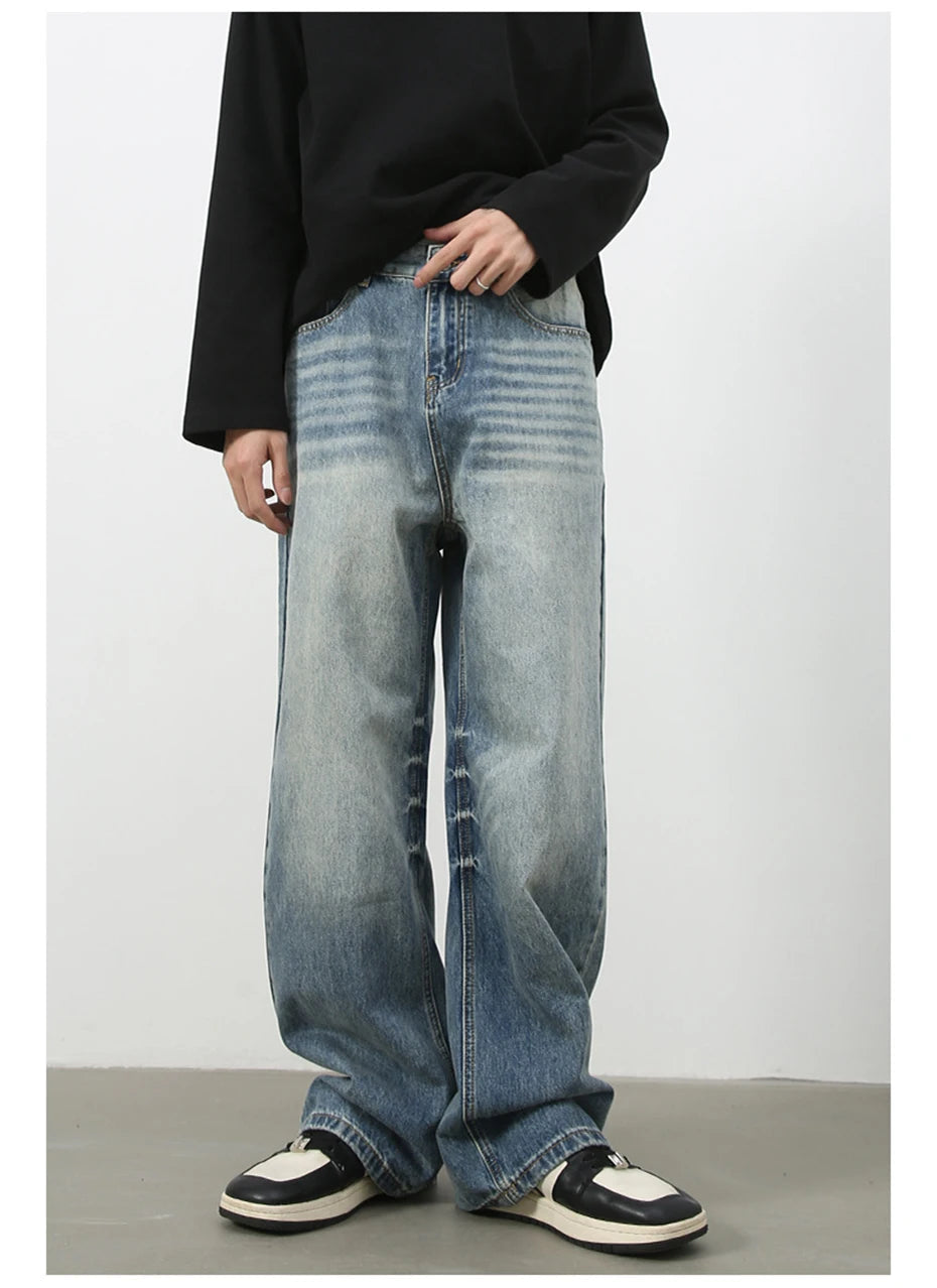 Retro Fade Wide-Leg Jeans-streetwear-techwear