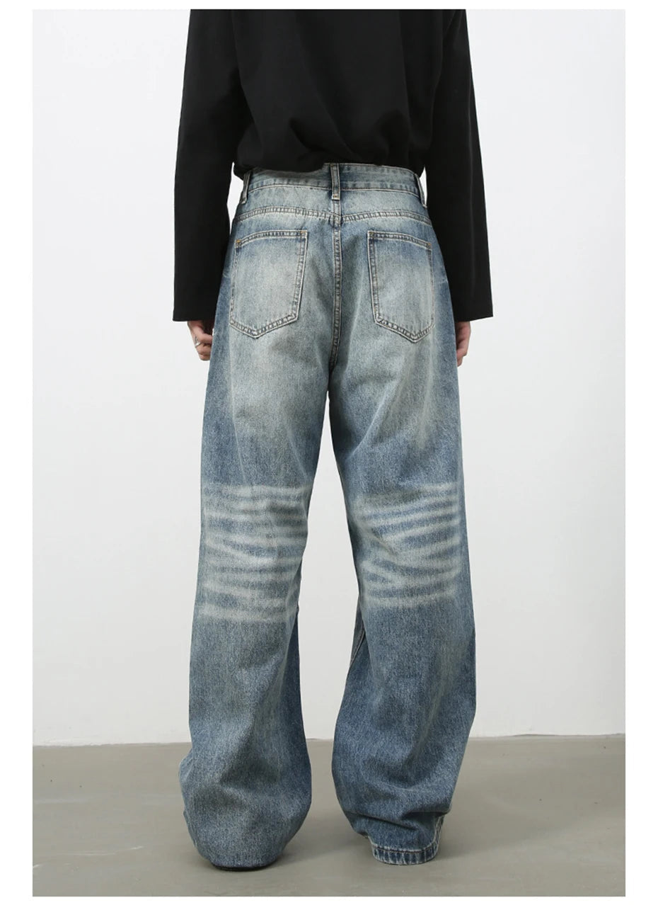 Retro Fade Wide-Leg Jeans-streetwear-techwear