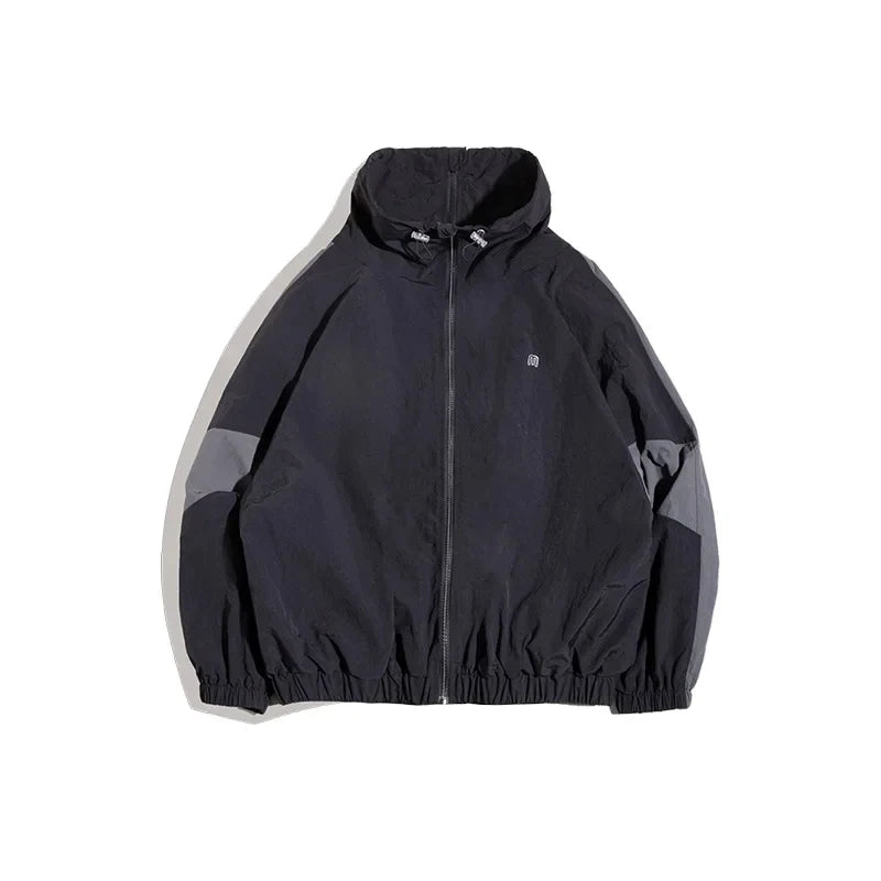 Retro Style Track Jacket-streetwear-techwear