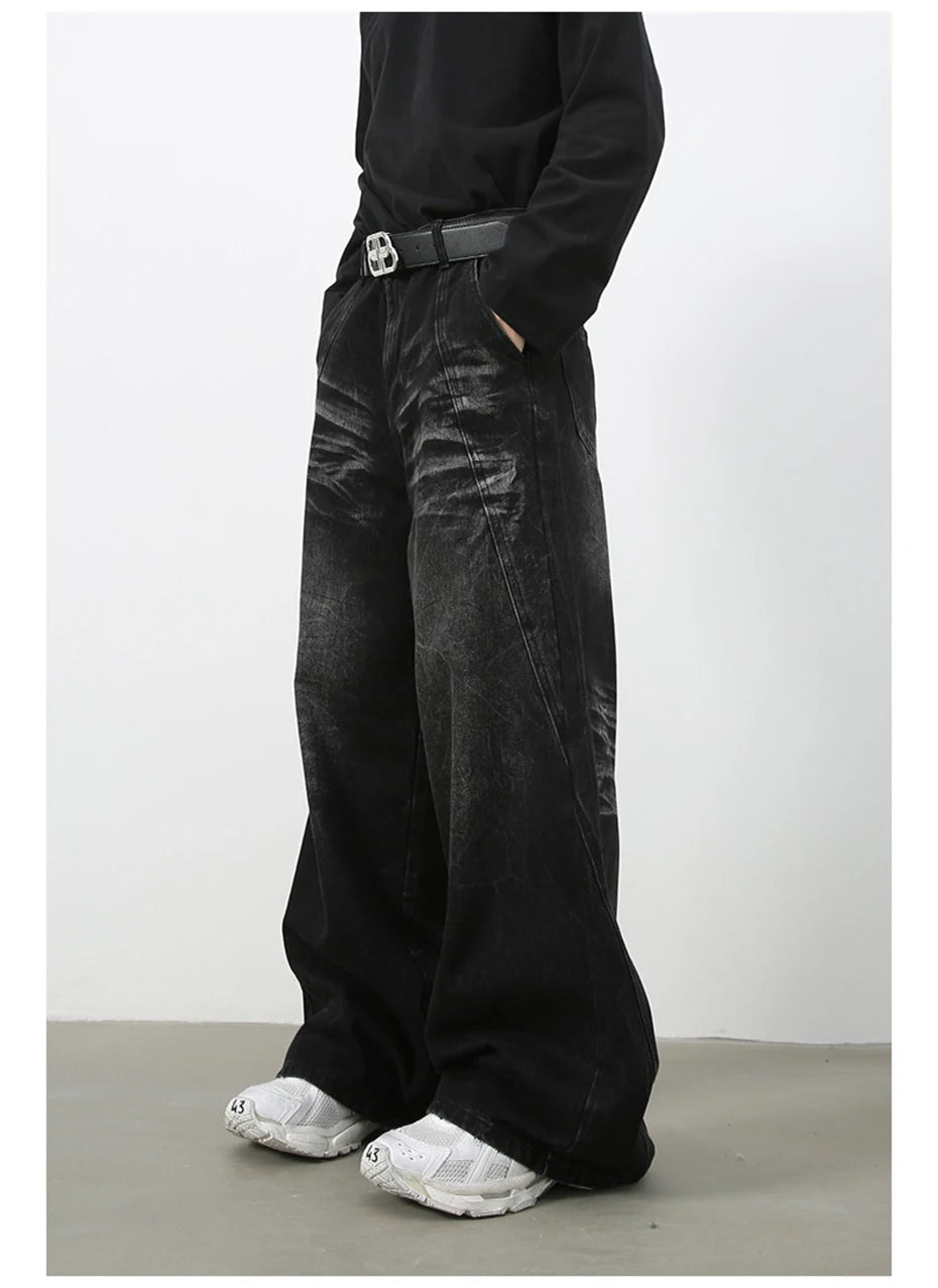 Shadow Fade Wide-Leg Jeans-streetwear-techwear