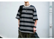 Skater Stripe T-Shirt-streetwear-techwear