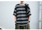 Skater Stripe T-Shirt-streetwear-techwear