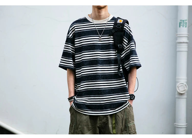 Skater Stripe T-Shirt-streetwear-techwear