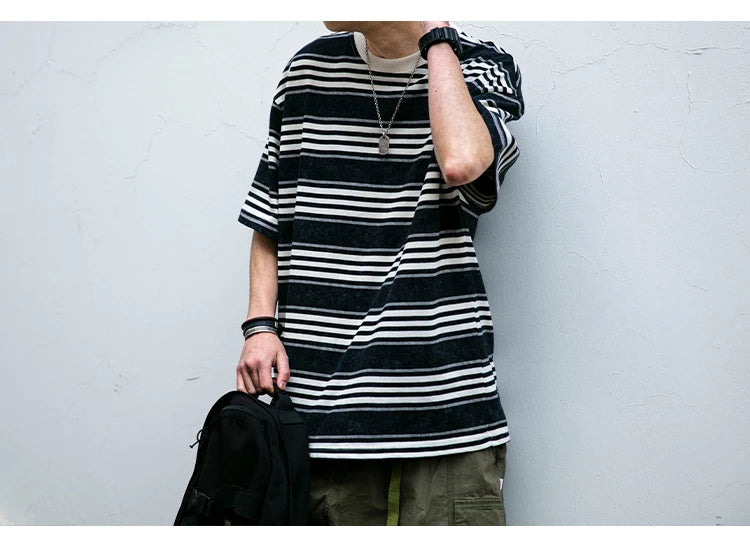 Skater Stripe T-Shirt-streetwear-techwear