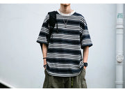 Skater Stripe T-Shirt-streetwear-techwear