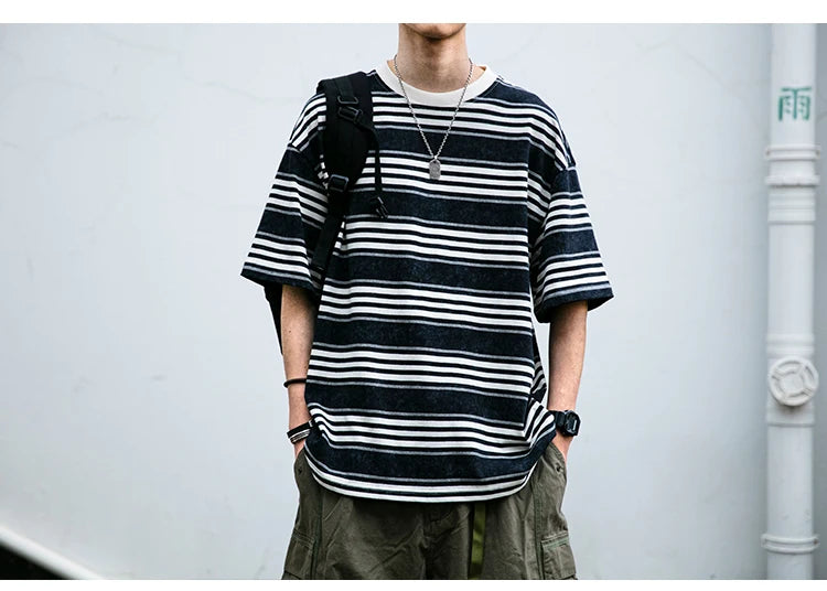 Skater Stripe T-Shirt-streetwear-techwear