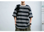 Skater Stripe T-Shirt-streetwear-techwear