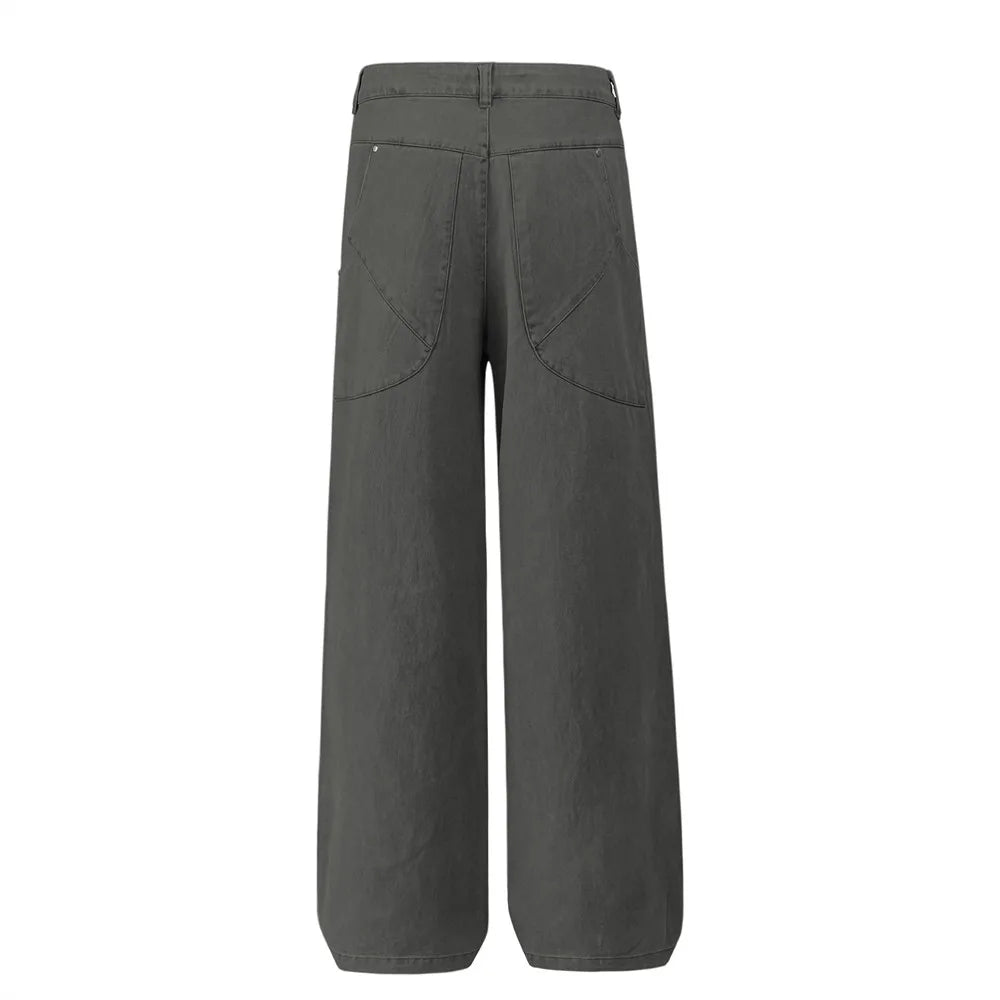 Stacked Patch Pocket Pants-streetwear-techwear