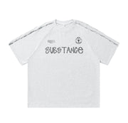 'Substance' Graphic Drop Shoulder T-Shirt-streetwear-techwear