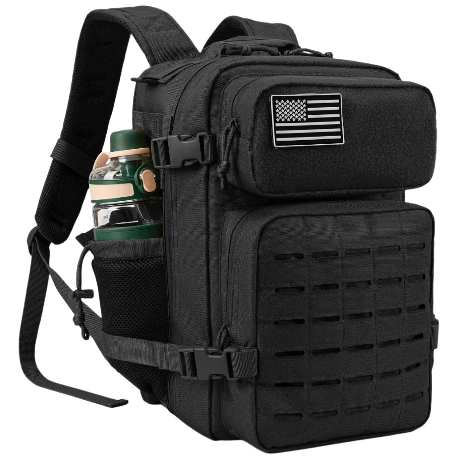 Tactical Utility Backpack with MOLLE System-streetwear-techwear