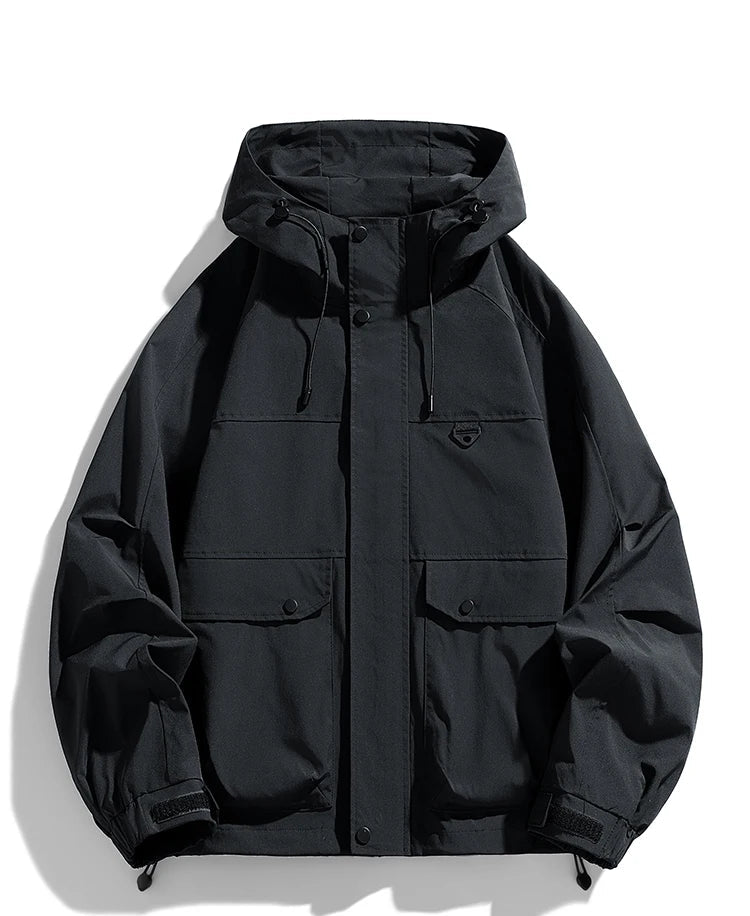 Technical Parka Jacket-streetwear-techwear