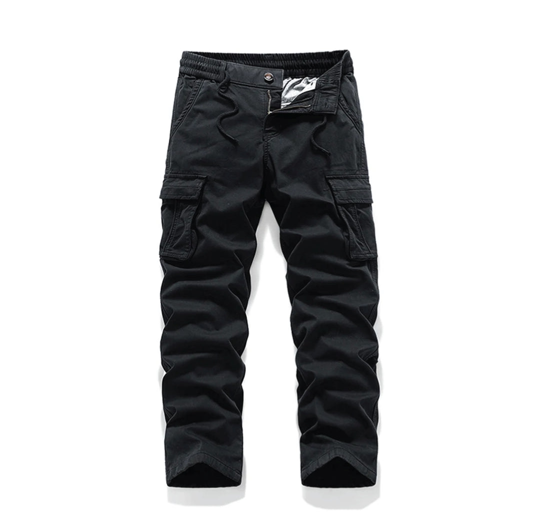 TerrainGuard Fleece-Lined Cargo Pants-streetwear-techwear