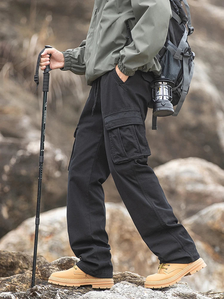 TerrainGuard Fleece-Lined Cargo Pants-streetwear-techwear