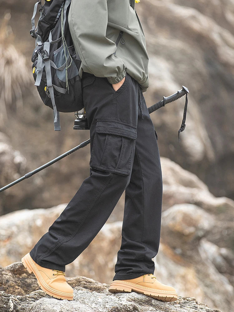 TerrainGuard Fleece-Lined Cargo Pants-streetwear-techwear