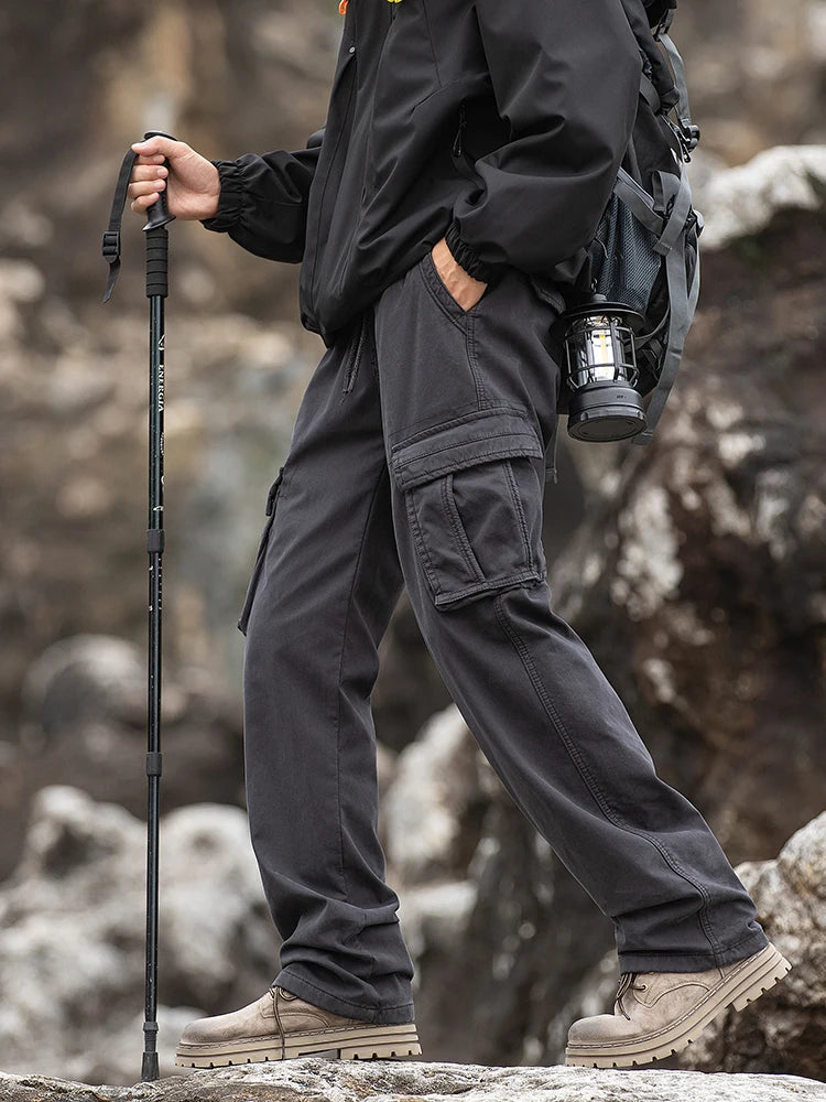 TerrainGuard Fleece-Lined Cargo Pants-streetwear-techwear