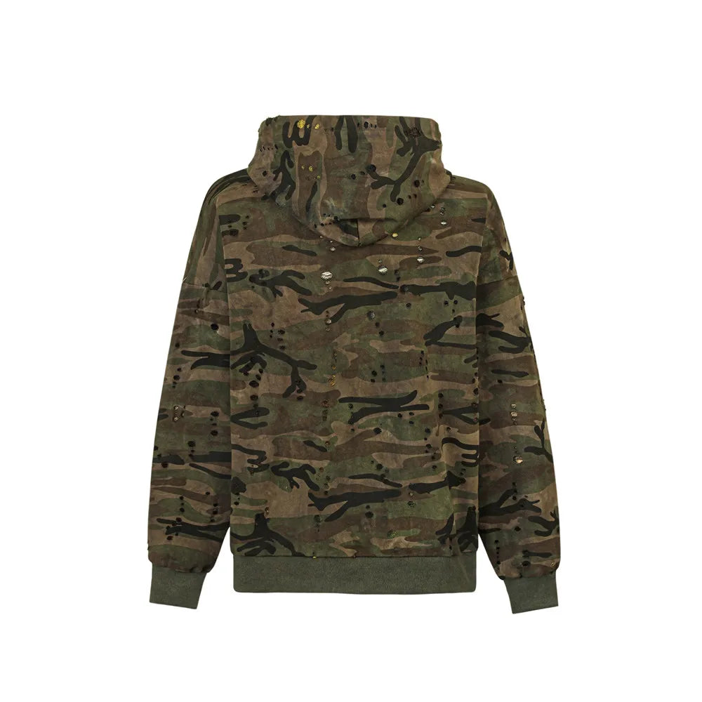 VANCARHELL Gradient Loopback Camo Zip-up Hoodie-streetwear-techwear