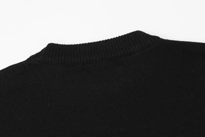 VANCARHELL 'Rubber Duck' Knitted Sweater-streetwear-techwear