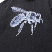 X-Ray Bee Graphic T-Shirt-streetwear-techwear