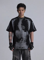 'X-Ray' Graphic Print T-Shirt-streetwear-techwear