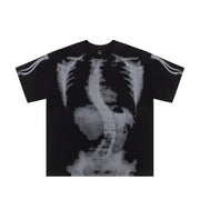 'X-Ray' Graphic Print T-Shirt-streetwear-techwear