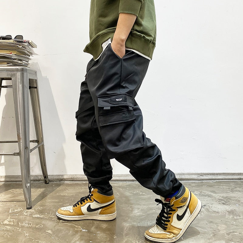 Extended Belt Strap Cargo Pants  Streetwear at Before the High Street