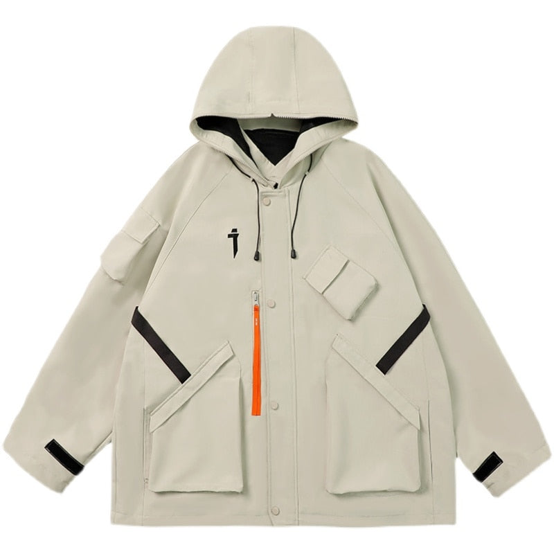 TEXIS cheapest hidden cargo streetwear jacket