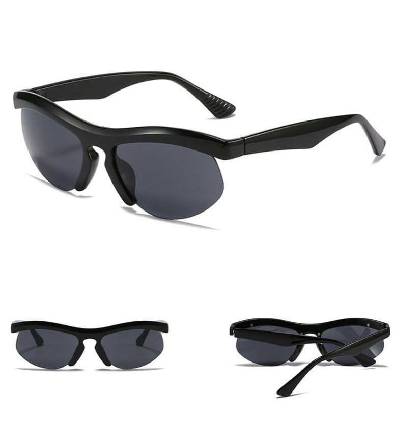 Half Frame Sunglasses STREETWEAR AT BEFORE THE HIGH STREET