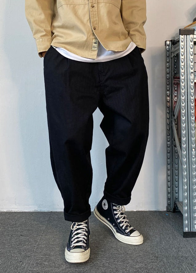 Stretch twill hot sale tapered pants