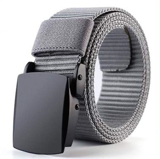 Premium Nylon Webbing Belt with Metal Buckle-streetwear-techwear