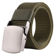 Premium Nylon Webbing Belt with Metal Buckle-streetwear-techwear