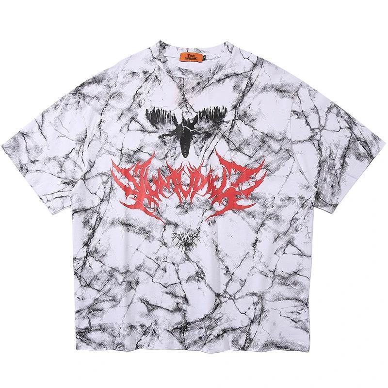 tie dye metal shirts